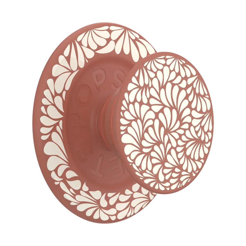 Pop Socket Secure Grip Pop Socket Hands-On Accessory Plato Terracota PopGrip for MagSafe