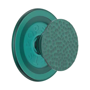 Pop Socket Innovation Enamel Hammered Fresh Pine PopGrip for MagSafe