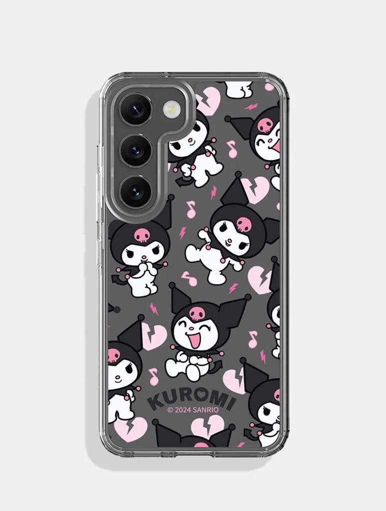 Soft Silicone Hello Kitty x Skinnydip Kuromi Android Case