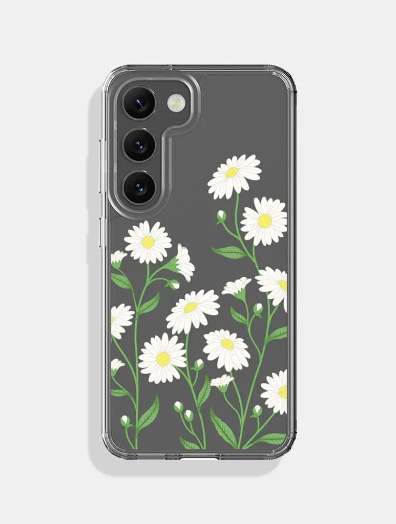 Growing Daisy Android Case Rugged Surface Build Hybrid Shield