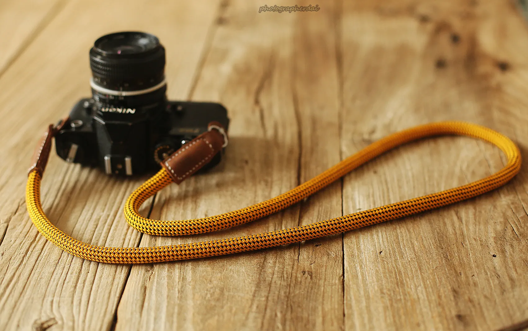 Phone Holder Strap Concert Goer Handmade Camera Strap Dazzling Gold Climbing Rope &Windmup.com