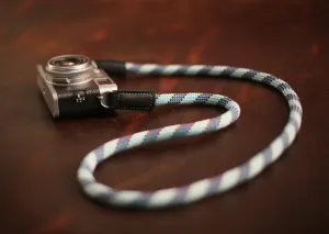 Fashion Forward Colorful option Windmup Blue Pattern Rope Camera Strap