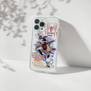 Soft Grip Spider-Man Silicone Clear Case