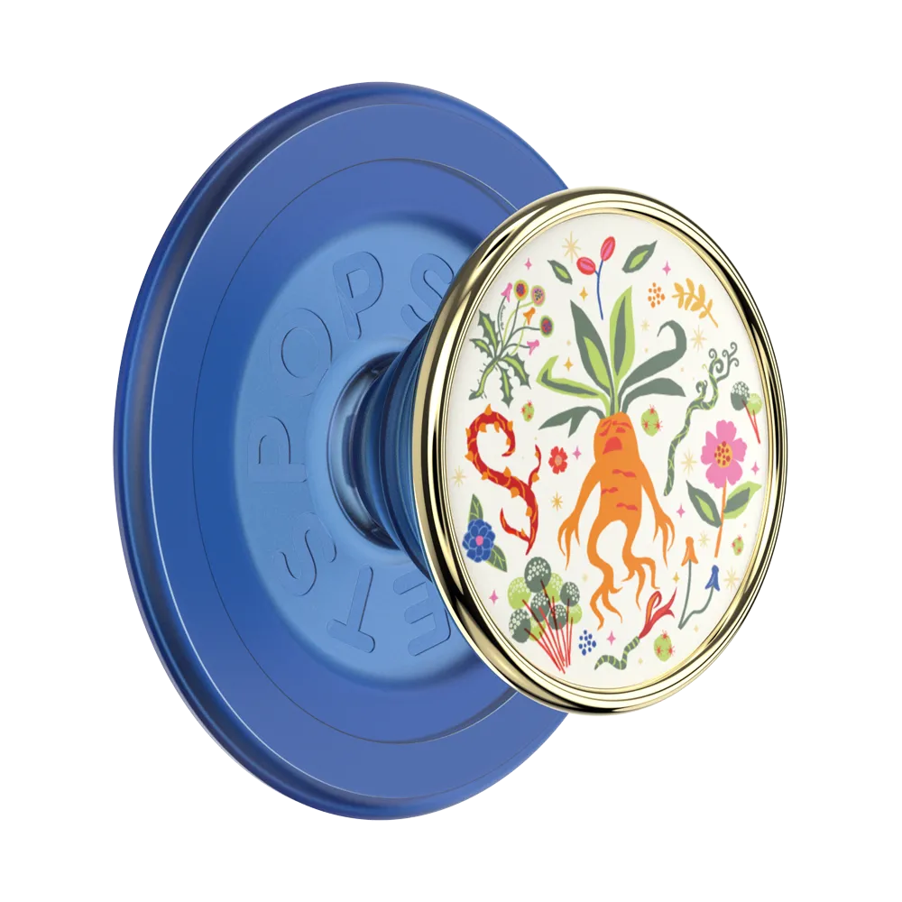 Pop Socket Mount Pop Socket Holder Harry Potter - Enamel Mandrake In Spring MagSafe PopGrip