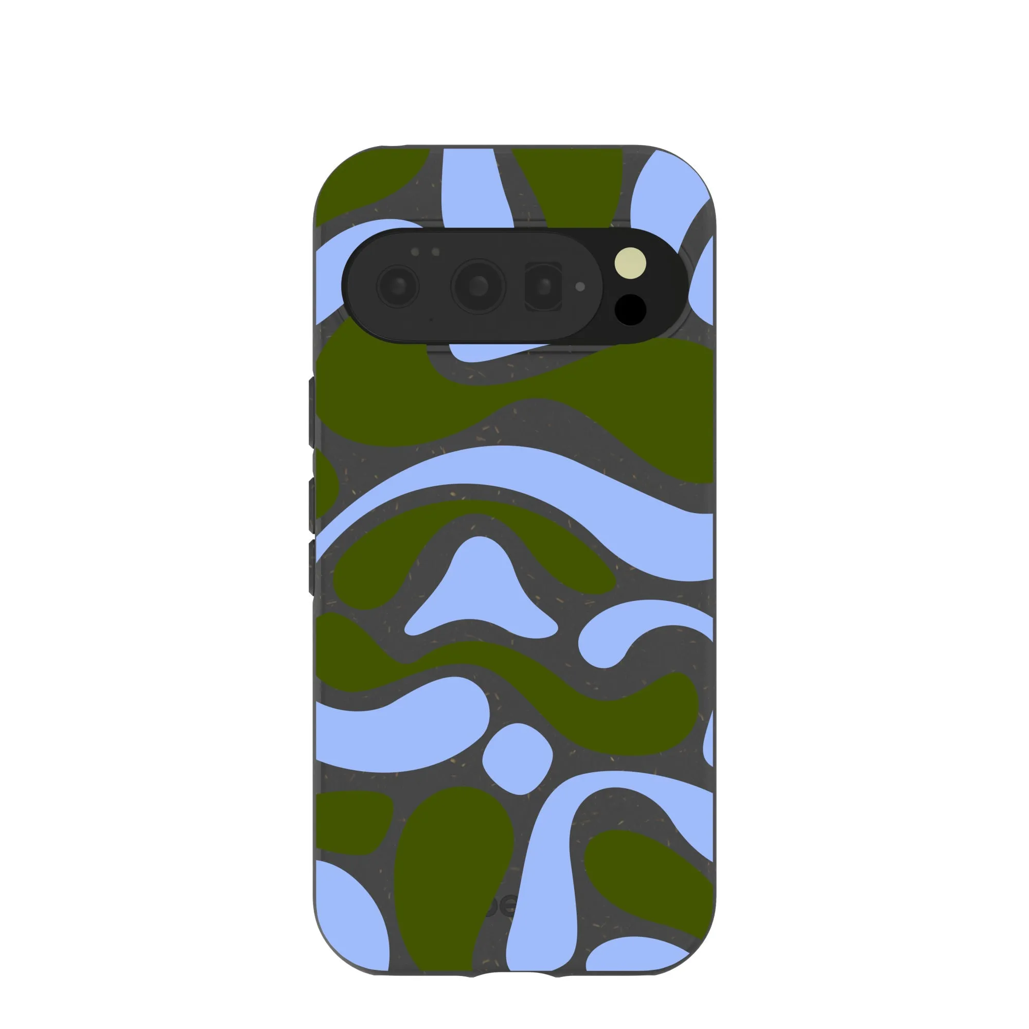 Black Curve and Flow Google Pixel 10/10 Pro Case Modern Look Lightweight Frame