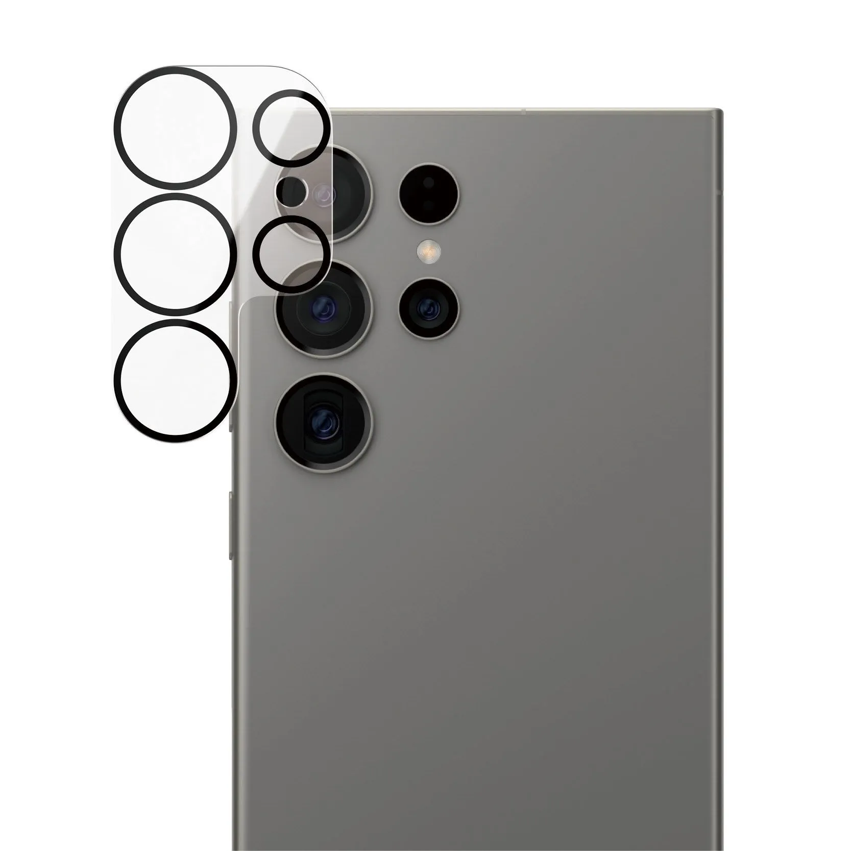 PanzerGlass? PicturePerfect Camera Lens Protector Samsung Galaxy S24 Ultra Mobile Screen Guard Screen Protection Elite