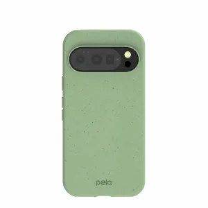 Sage Green Google Pixel 10/10 Pro Case Rugged Design Compact Texture