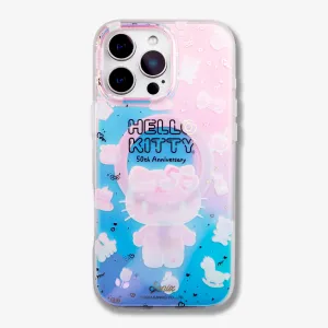 Matte Shield Layer Shock Surface Hello Kitty? 50th Anniversary MagSafe? Compatible iPhone Case