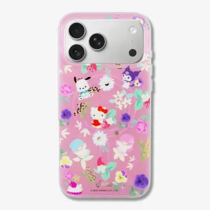 Hello Kitty? & Friends Floral MagSafe? Compatible iPhone Case Transparent Shell Matte Surface