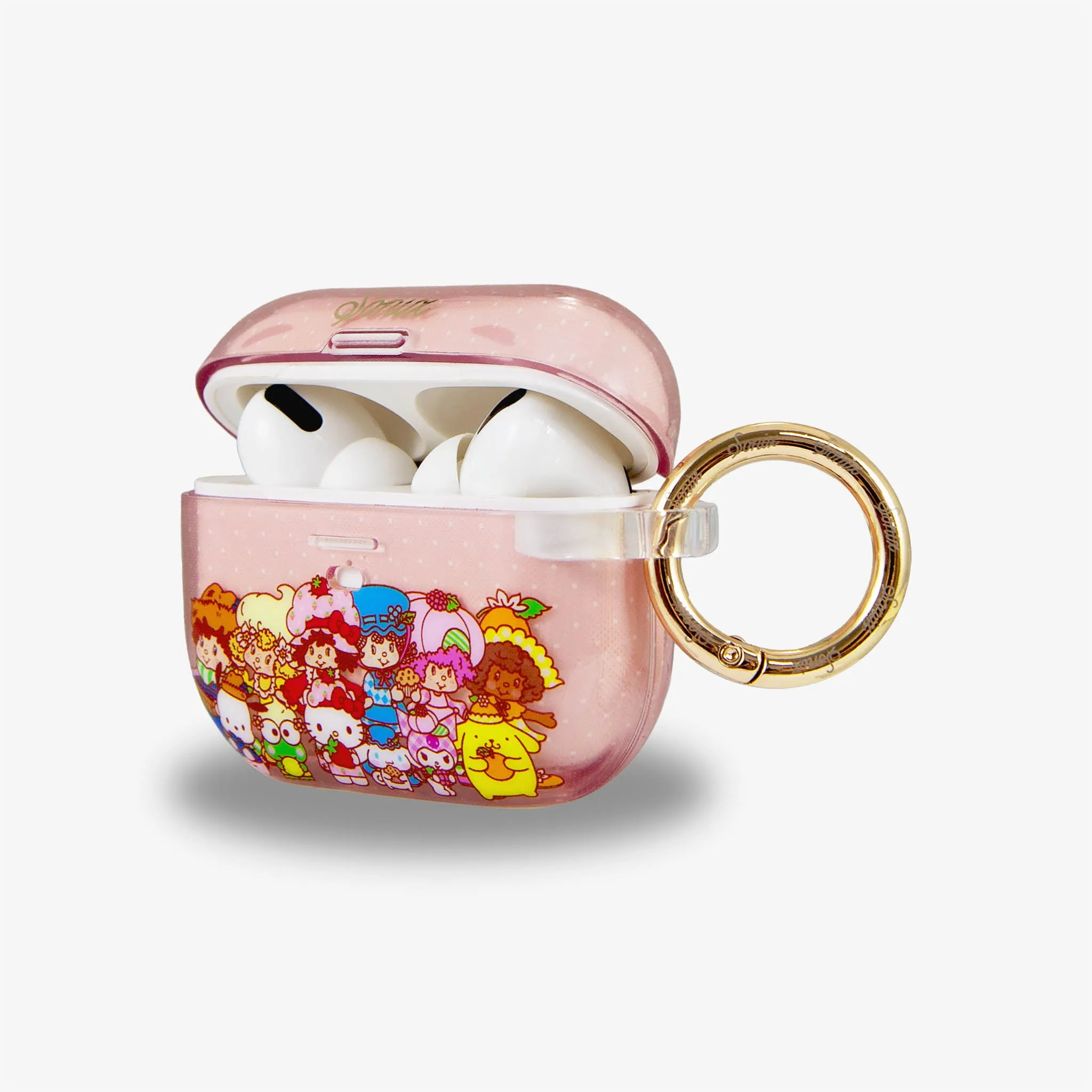 Hello Kitty? & Friends x Strawberry Shortcake? AirPods? Case leather airpods protector