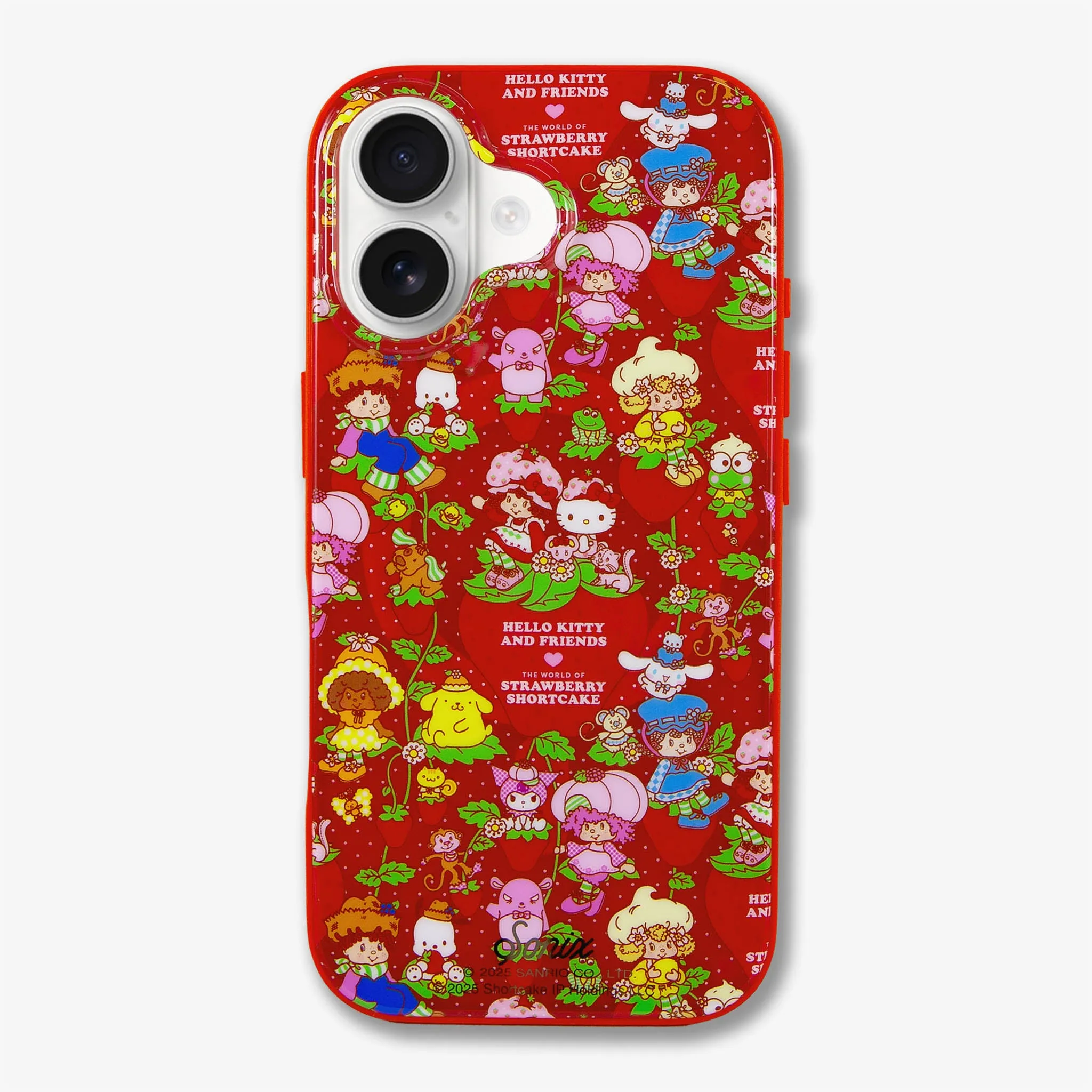 Hello Kitty? & Friends x Strawberry Shortcake? MagSafe? Compatible iPhone Case Outdoor Protection Trendy Detailing