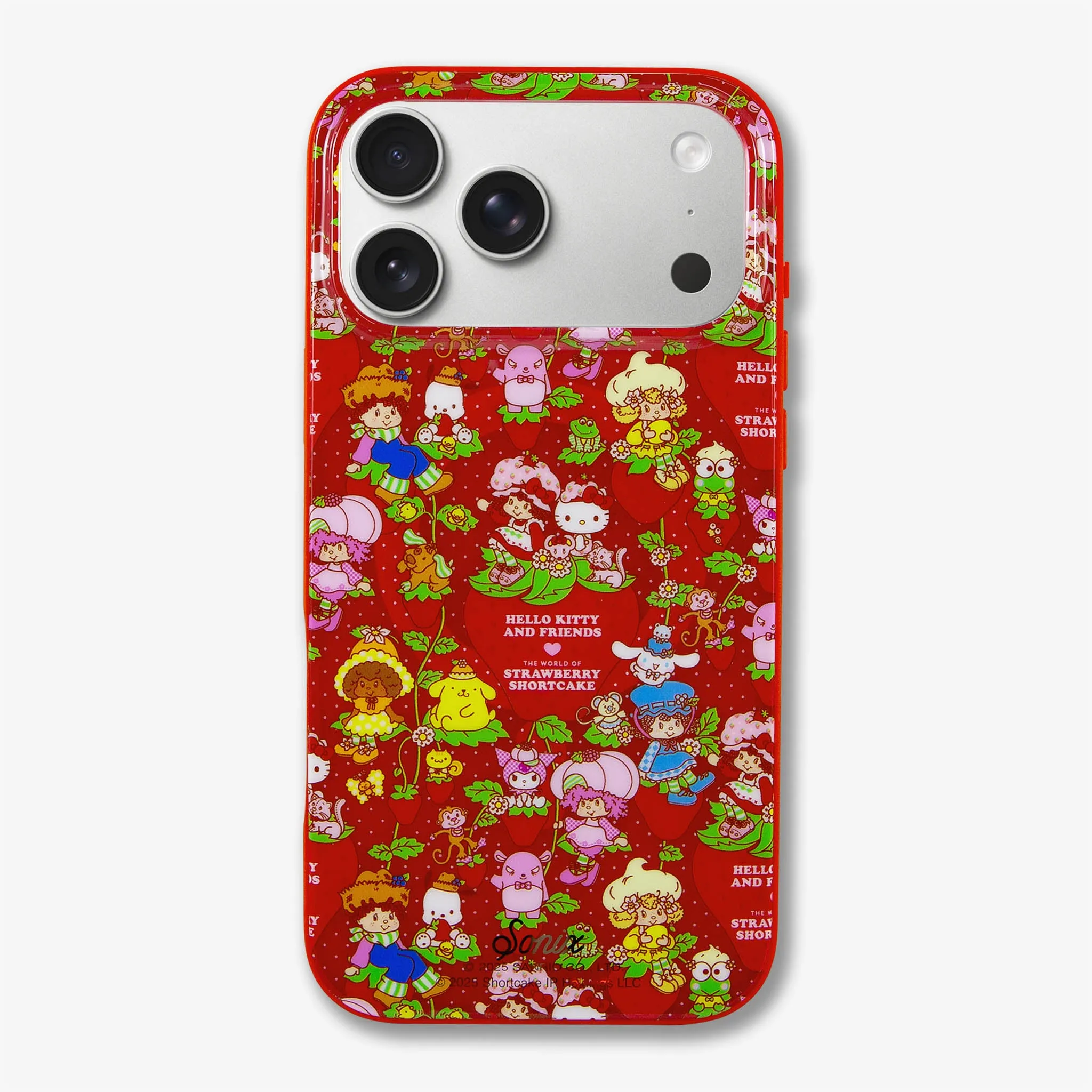 Hello Kitty? & Friends x Strawberry Shortcake? MagSafe? Compatible iPhone Case Lightweight texture Luxury Pattern