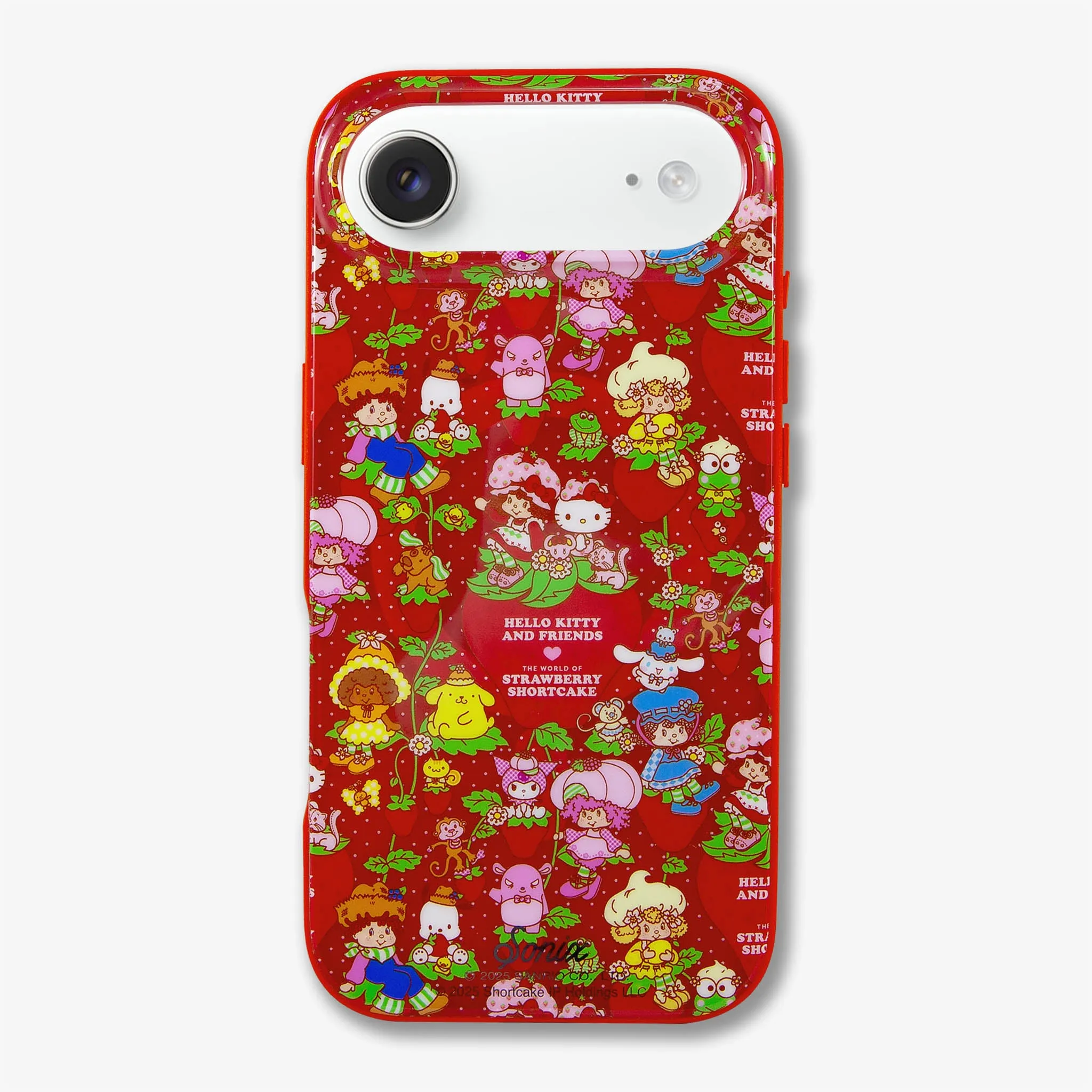 Hello Kitty? & Friends x Strawberry Shortcake? MagSafe? Compatible iPhone Case Smooth Shield Soft Edge Look