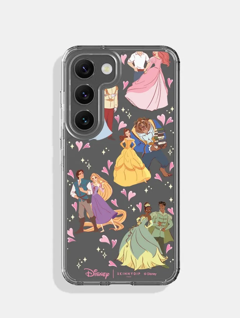 Disney Prince & Princess Android Case Slim Fitment Soft Grip Layer