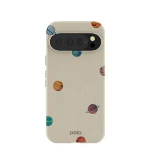 London Fog Lil Planets Google Pixel 10/10 Pro Case Matte Layer Gloss Layer