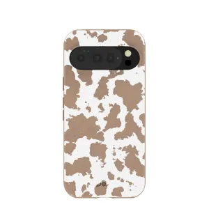 Chocolate Brown Cow Couture Google Pixel 10/10 Pro Case Textured Grip