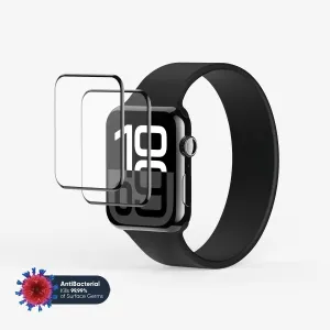 daily use screen cover Hybrid Glass NanoArmour for Apple Watch Series 11 / Series 10 Screen Protector