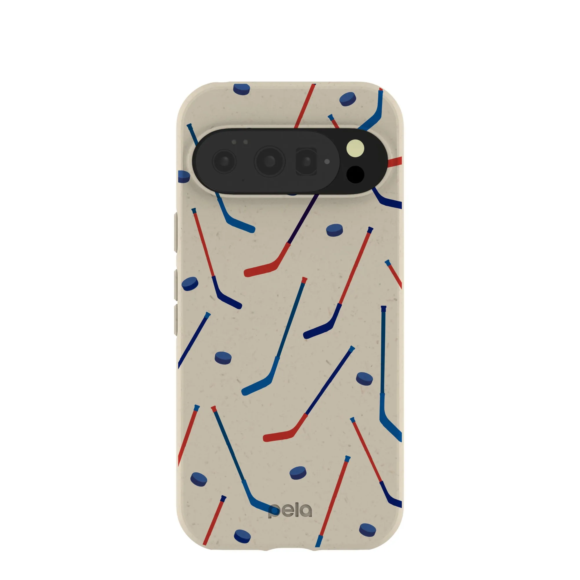 London Fog Pucks and Sticks Google Pixel 10/10 Pro Case Lightweight Shell Hybrid Edge Finish