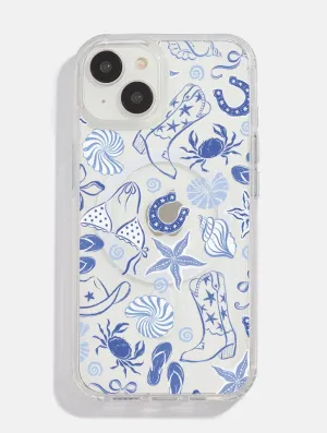 Magnetic Mount Compatible Soft Protection Coastal Cowgirl MagSafe iPhone Case