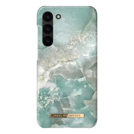 Slim Fit Design Shock Resistant Build Fashion Case Azura Marble for Samsung Galaxy S23