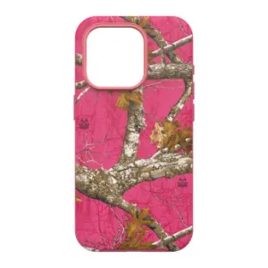Glossy Look iPhone 15 Pro Otterbox Symmetry w/ MagSafe Graphics Series Case - Pink - Flamingo Pink