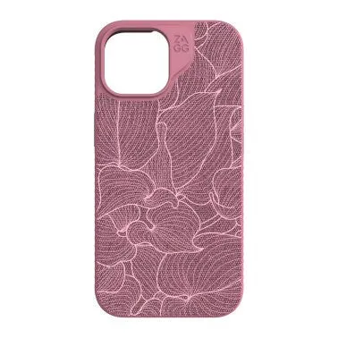 iPhone 15/14/13 ZAGG/GEAR4 Graphene London Snap Case - Dusty Rose Enhanced Comfort