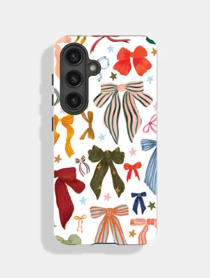 Protective Design Texture Durable Accessory Kate Fox x Skinnydip Bows Ultra Protective Android Case