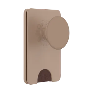 Smart Card Snap Latte New Essentials PopWallet  for MagSafe