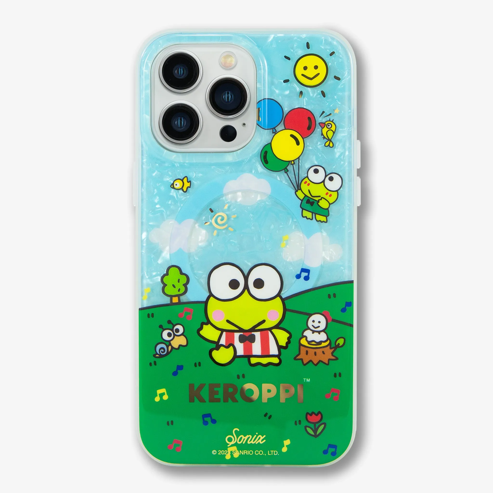 Minimal Aesthetic Touch Keroppi? Balloons MagSafe? Compatible iPhone Case