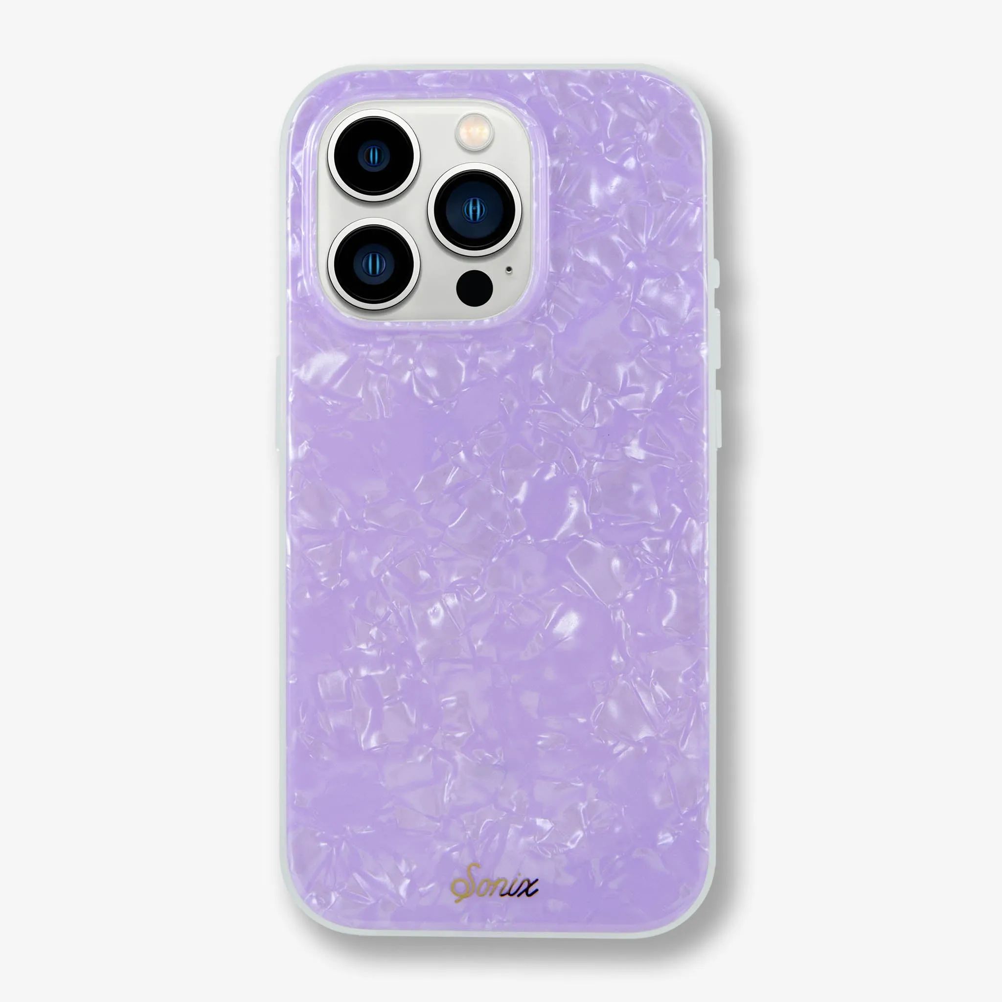 Lavender Tort MagSafe? Compatible iPhone Case Matte Edge Modern Detail