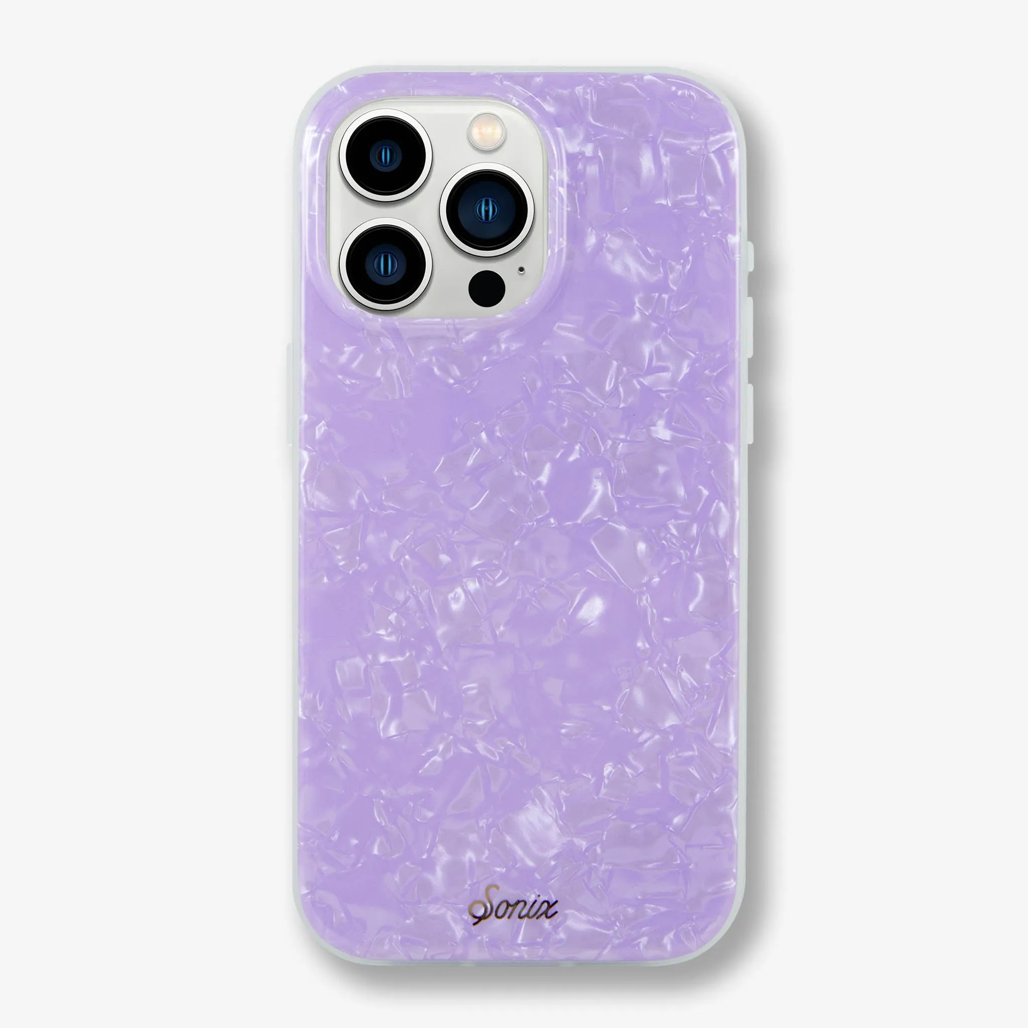 Matte Pattern Soft Interior Lavender Tort MagSafe? Compatible iPhone Case