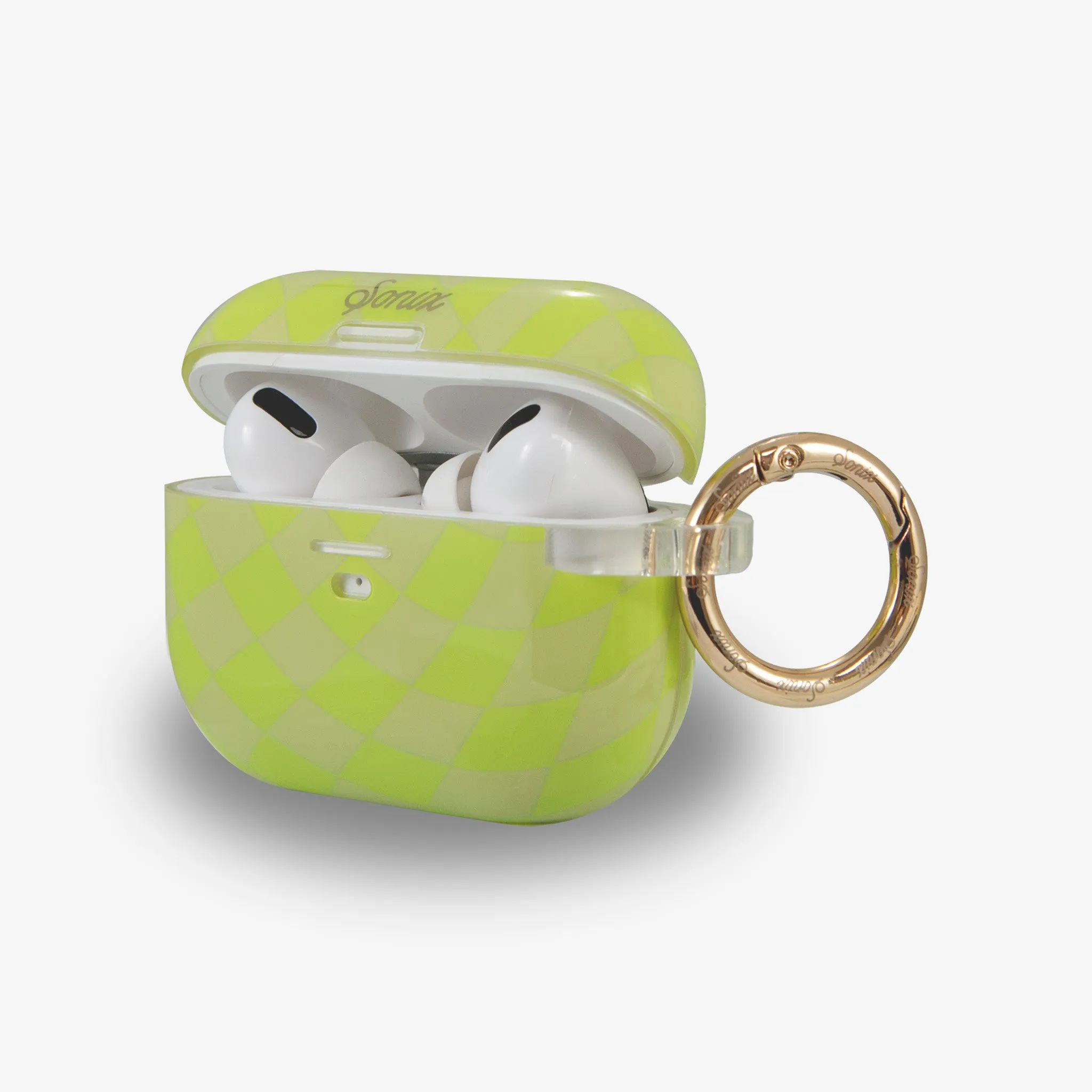 Checkmate Green AirPods Case eco friendly hybrid shell
