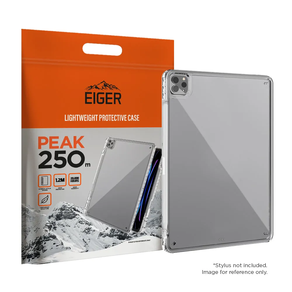 Eiger Peak 250m Case for Apple iPad Pro 13 (2024) in Clear Business Accessory Set
