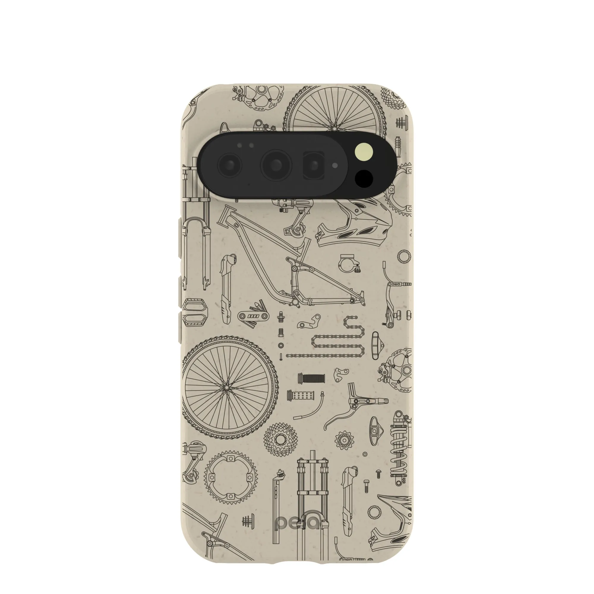 London Fog Changing Gears Google Pixel 10/10 Pro Case Protective Corner Rugged Texture