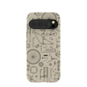 London Fog Changing Gears Google Pixel 10/10 Pro Case Protective Corner Rugged Texture