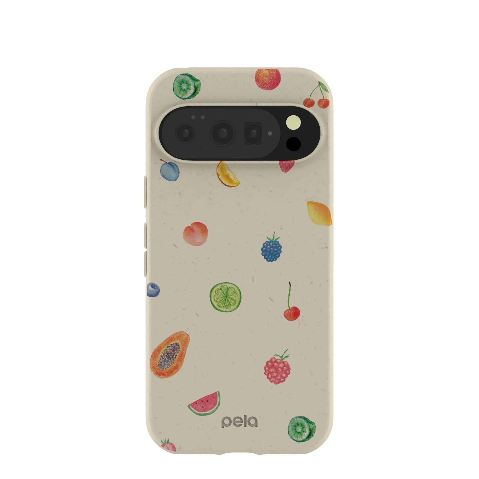 London Fog Lil Fruity Google Pixel 10/10 Pro Case Matte Look Finish Flexible structure