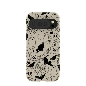 London Fog Sketchy Spirits Google Pixel 10/10 Pro Case Luxury Detail Protective Texture Layer