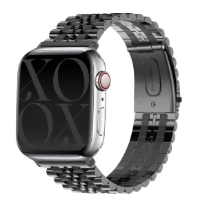 Sports Style xoxo Wildhearts Apple Watch Steel Strap (Black)