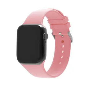 Apple Watch Silicone Strap with Buckle (Pink) Modern Utility Look