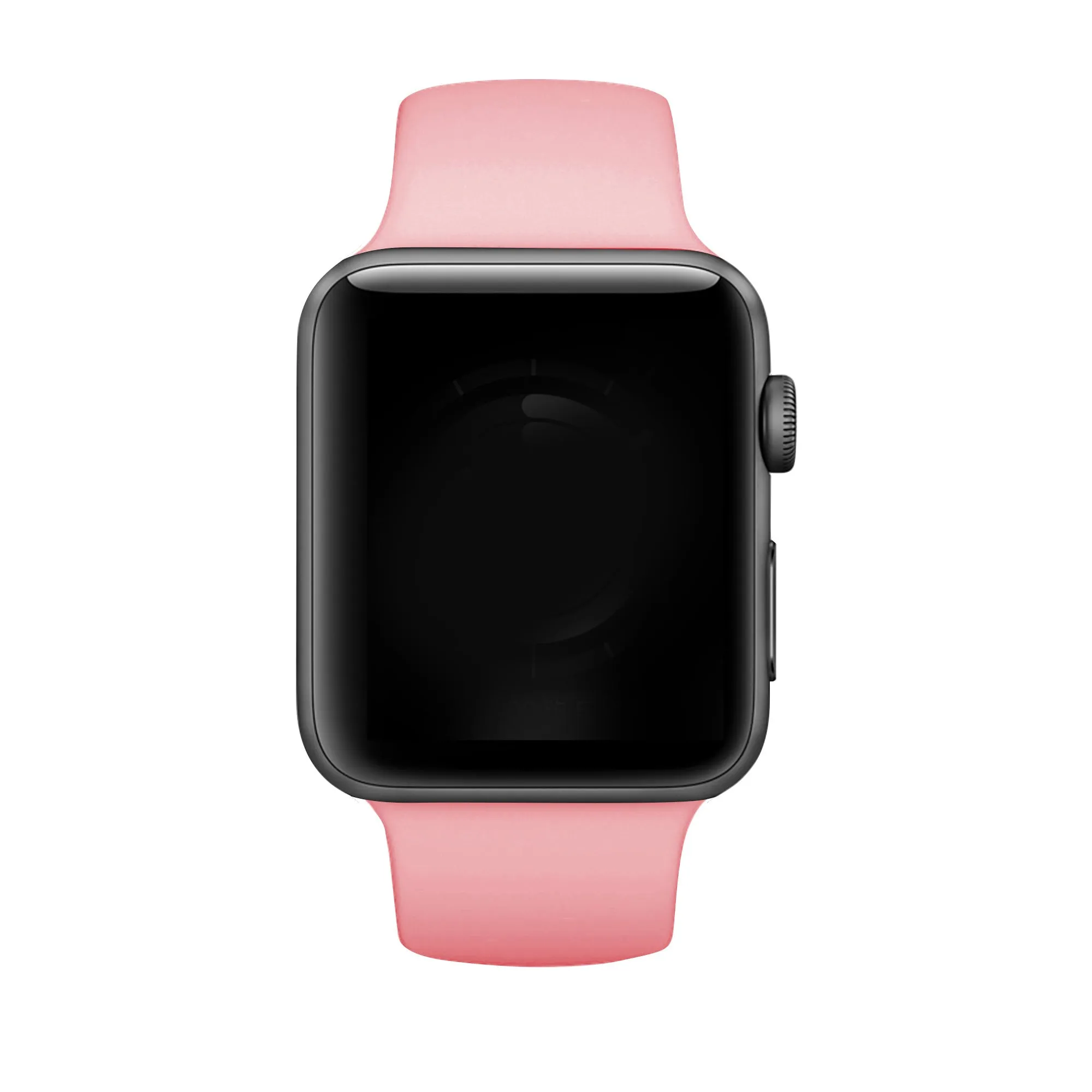 Apple Watch Silicone Strap with Buckle (Pink) Everyday Durability Luxury Finish