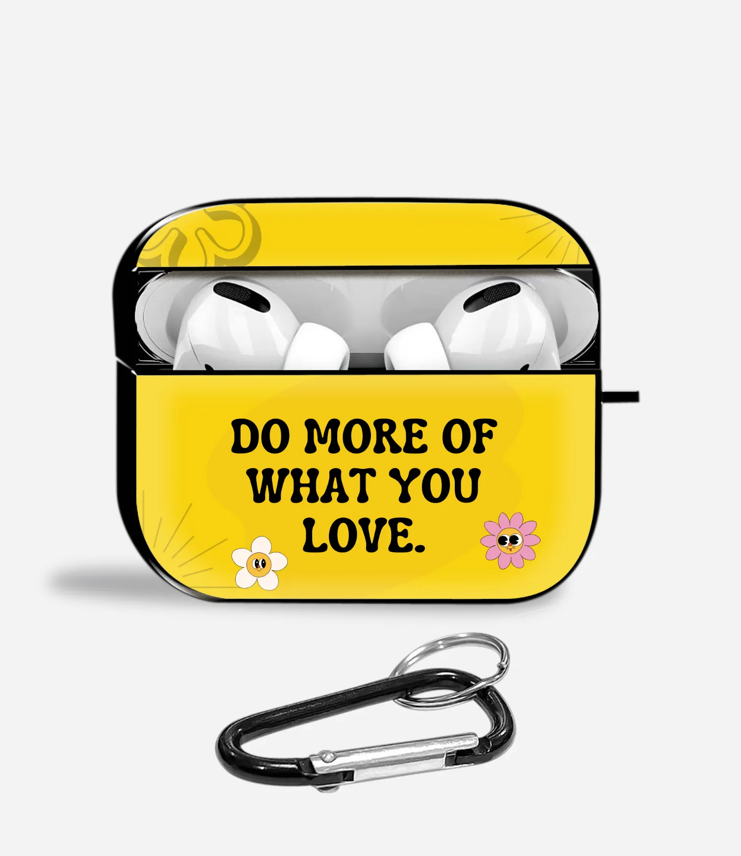 Do More Airpods Glass Case compact neon ergonomic silicone protector