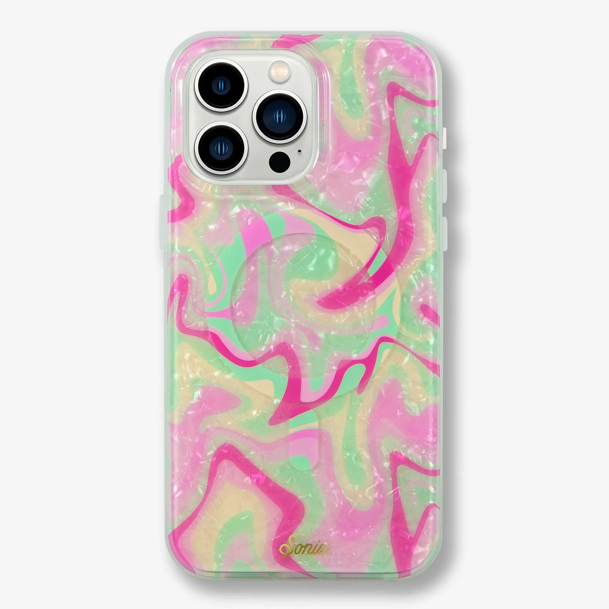 Strawberry Matcha MagSafe? Compatible iPhone Case Simple Style