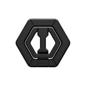 Enhanced grip Strong Outline Magnetic Ring Stand for MagSafe Black/Titanium