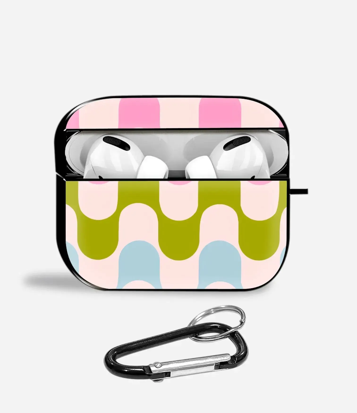 Modern Carry Accessory Retro Flow Aipods Glass Case