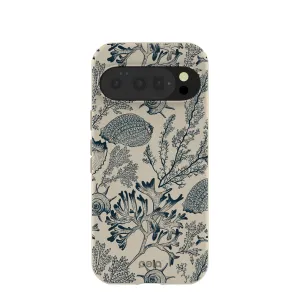 London Fog Vintage Coral Google Pixel 10/10 Pro Case Clear Back Durable Shell