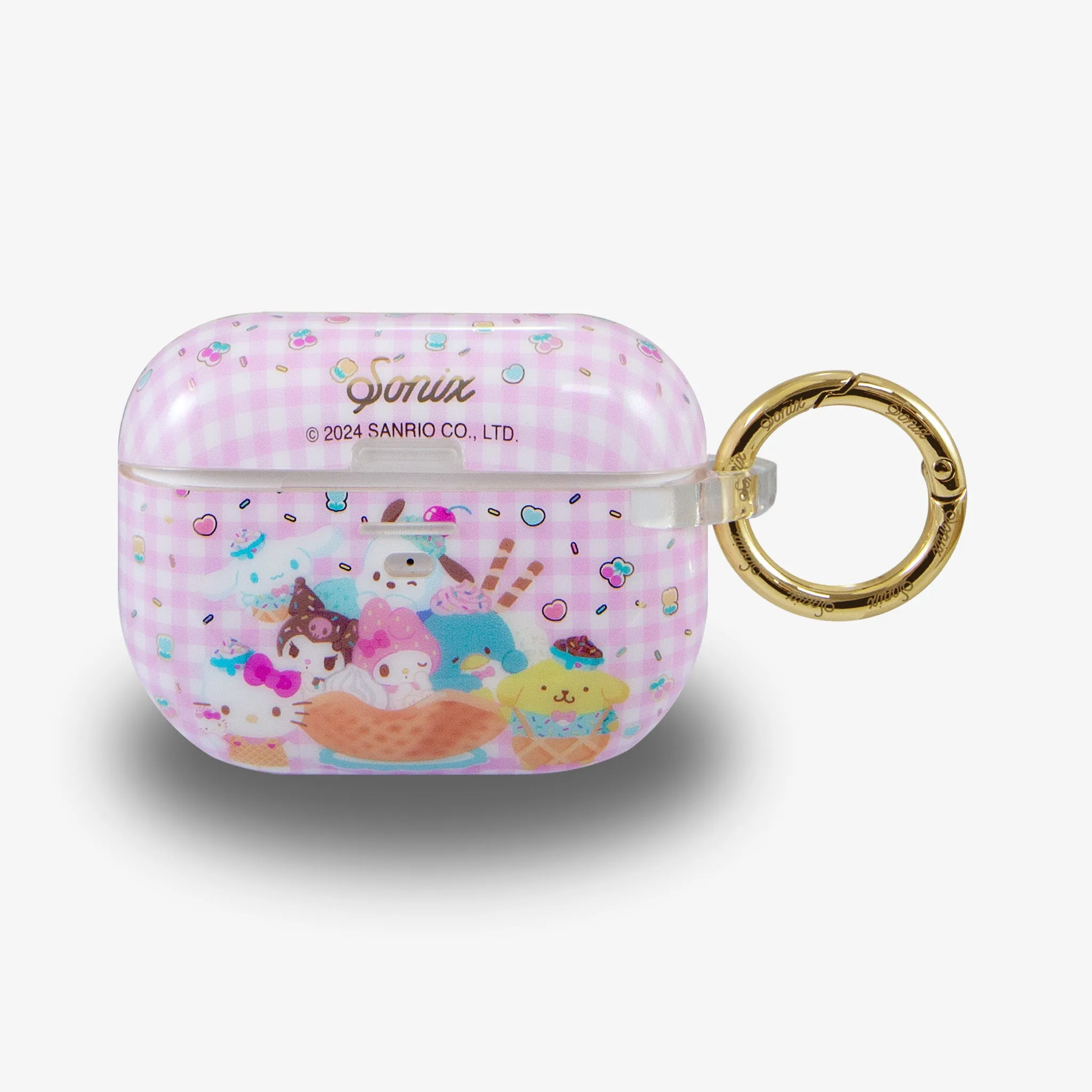 Hello Kitty? and Friends Ice Cream Parlor AirPods Case Durable Texture Protector
