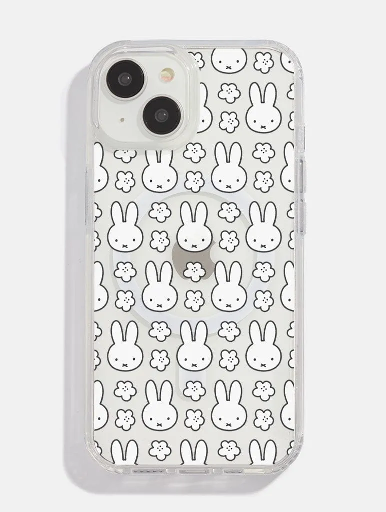 Miffy Blossom MagSafe iPhone Case Comfort grip design