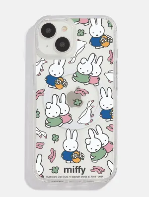 Miffy x Skinnydip Miffy Land MagSafe iPhone Case Classic Look Lightweight texture