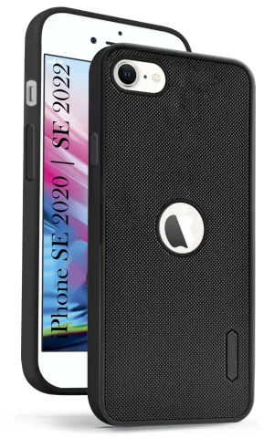 For Apple iPhone SE 2020 | SE 2022 Back Cover Case (Textured Grip Design | Camera Protetion | Slim and Light Weight | Soft Touch and Feel) Travel Ready