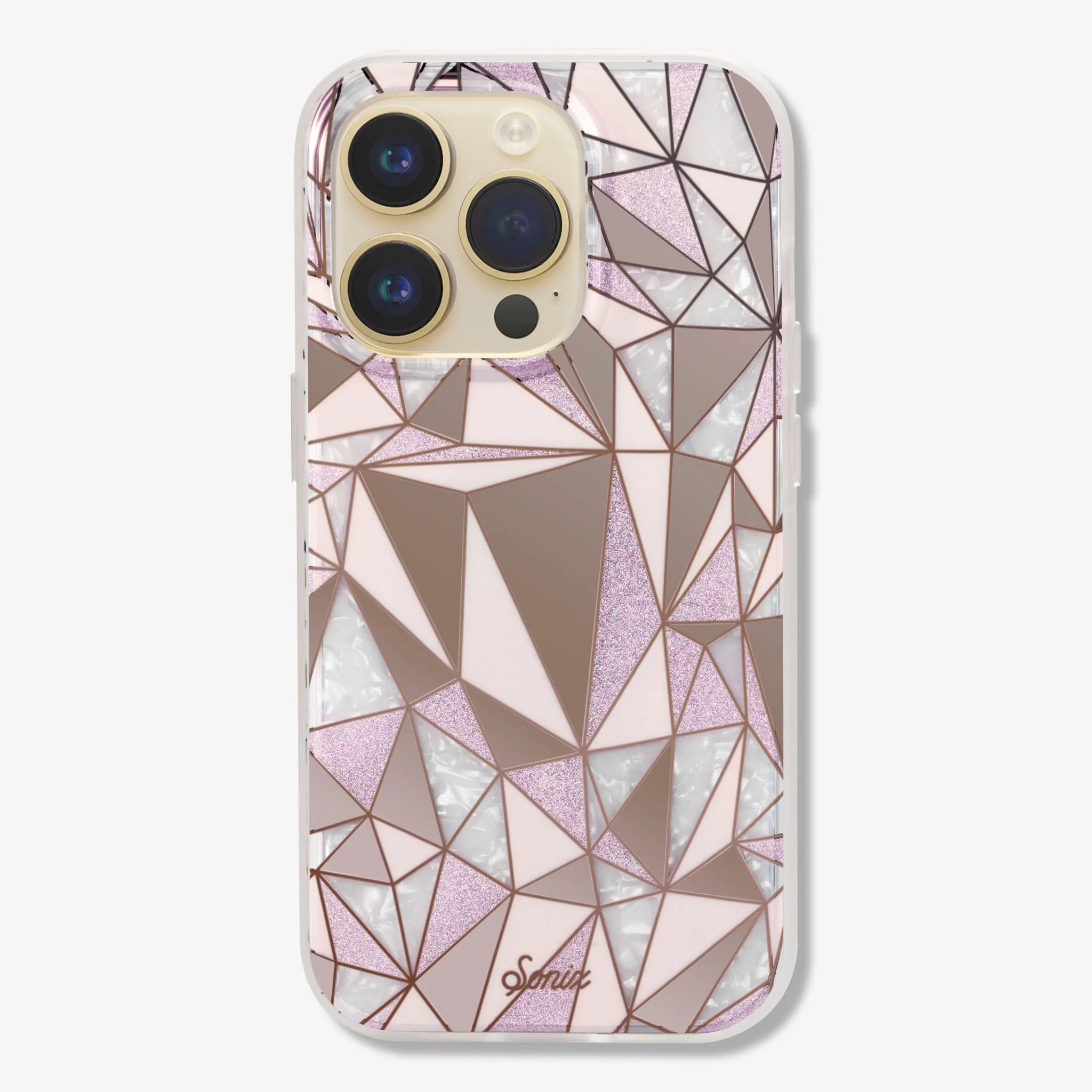 Pink Prism iPhone Case Protective Material Matte Guard